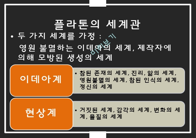 플라톤 이상국가,플라톤 교육론,플라톤의 세계인식,이데아,동굴의 비유,이상국가 교육관,플라톤의 세계관.pptx