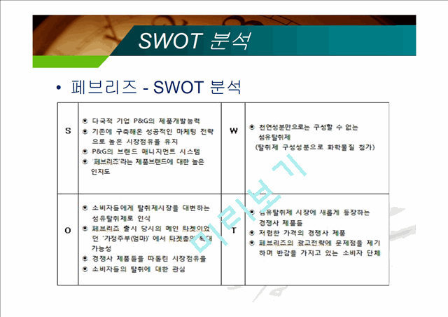 피앤지 P&G 마케팅사례분석과 새로운 마케팅전략제안.pptx