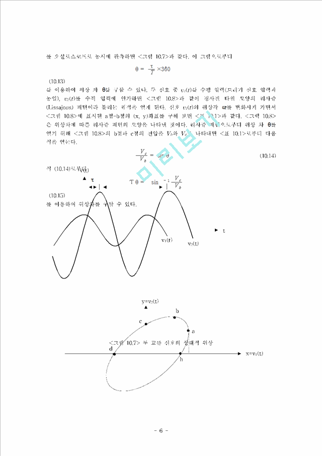 함수발생기 및 오실로스코프의 사용법_115188.hwp