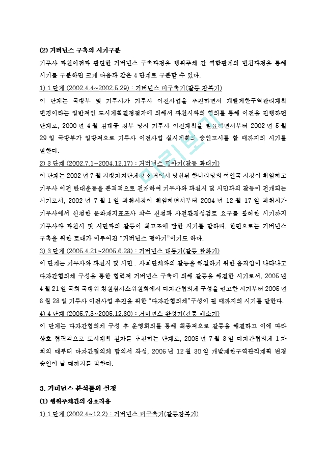 협력적거버넌스구축 기무사과천이전사업.hwp