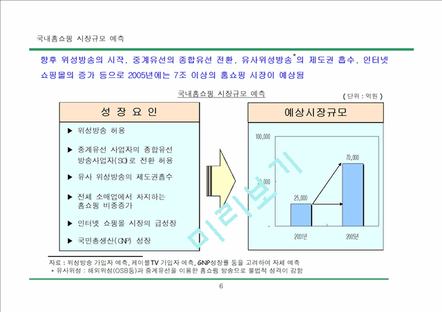 홈쇼핑(가칭) 사업계획.ppt