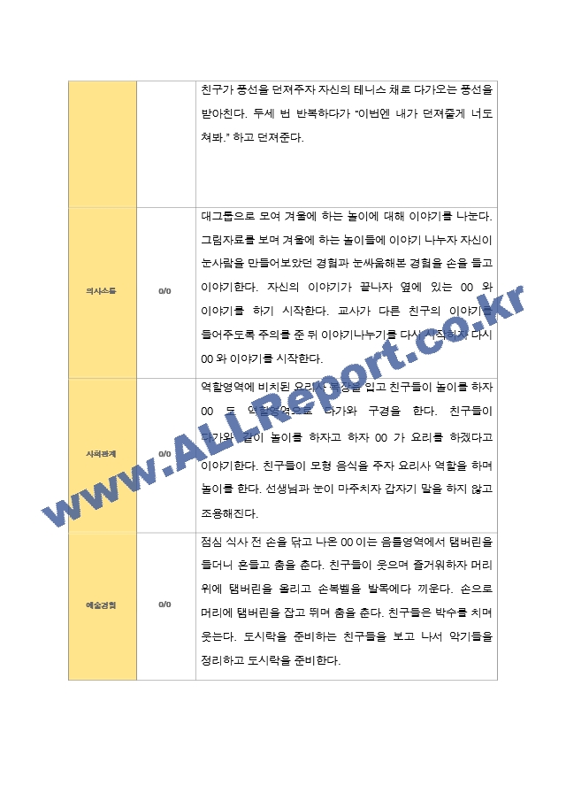 2학기 유아 관찰일지상담일지 발달평가  만 3세 23명.hwp