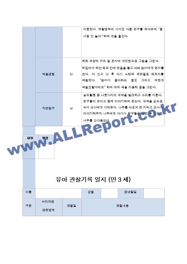 3~5월 관찰기록 일지 만3세 18명.hwp