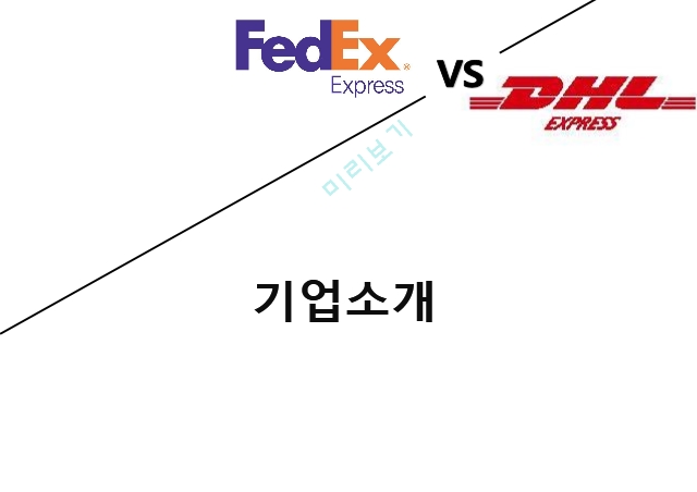 DHL 기업분석,DHL 마케팅사례,DHL 항공 소화물 시장,표적시장선정,FedEx 기업분석,FedEx 비교경영.pptx