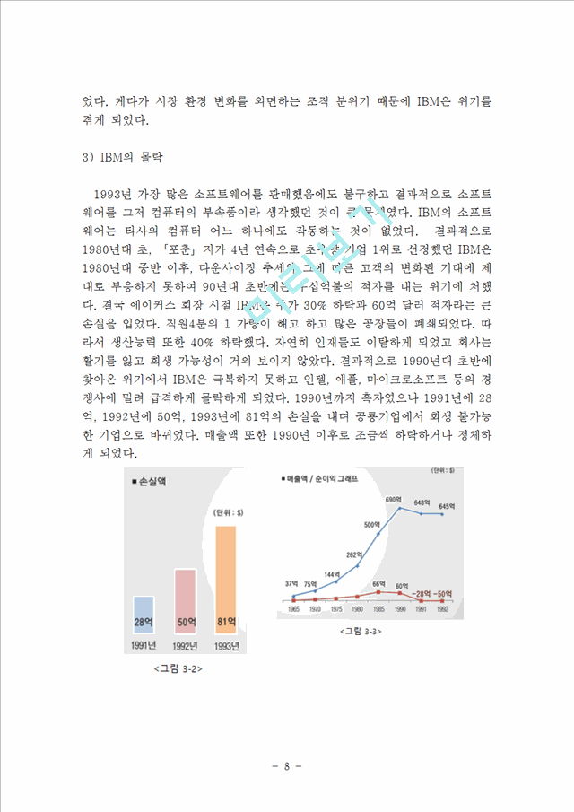 IBM 기업분석과 위기극복전략분석및 IBM의 주요 경영전략분석과 향후전망과 IBM 미래전략분석 레포트.hwp