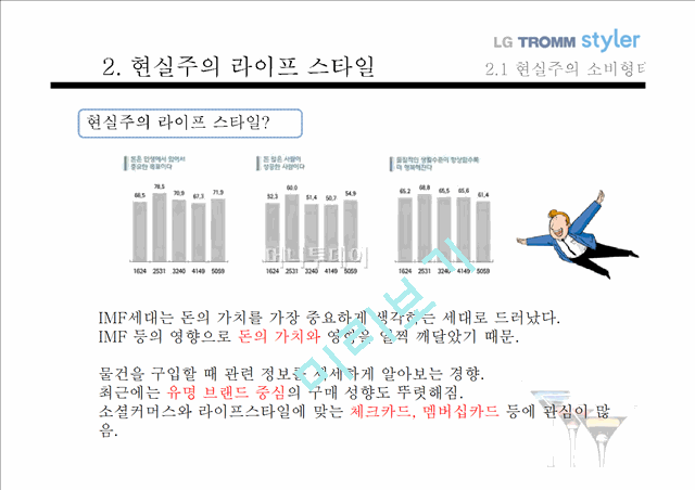 LG트롬스타일러마케팅전략,현실주의라이프스타일,스타일러마케팅전략,LG트롬마케팅전략.pptx