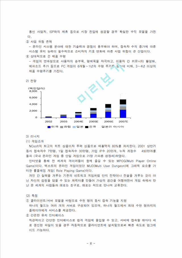 NC소프트의 해외 진출 사례분석.hwp