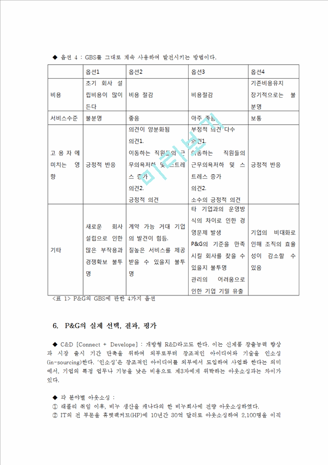 P&G사례,풀무원사례,마케팅전략사례,브랜드마케팅,서비스마케팅,글로벌경영,사례분석,swot,stp,4p.hwp