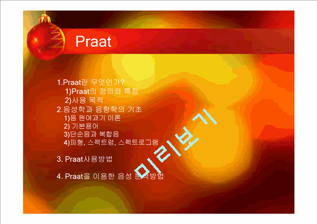 Praat의 개념과 특징, 사용목적 및 방법.pptx